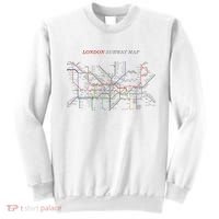 London S.U.B.W.A.Y Map Metro Underground Sweatshirt thumb 0