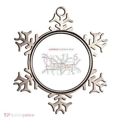 London S.U.B.W.A.Y Map Metro Underground Ornament