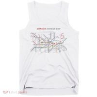London S.U.B.W.A.Y Map Metro Underground Tank Top thumb 0