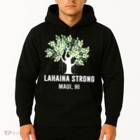Lahaina Strong Maui Hawaii Old Banyan Tree Hoodie thumb 2