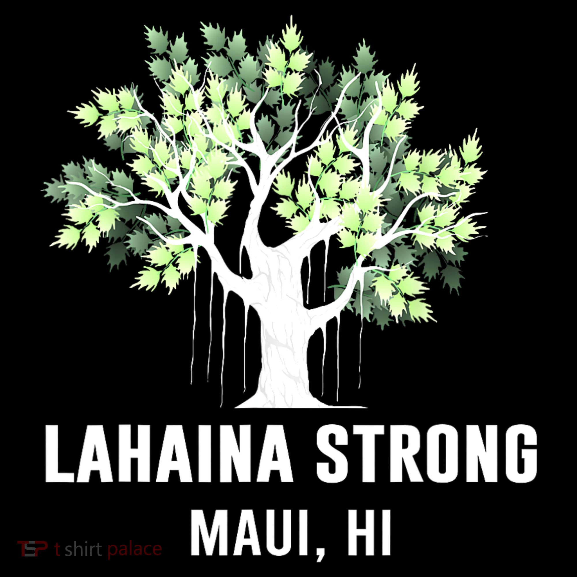 Lahaina Strong Maui Hawaii Old Banyan Tree Hoodie