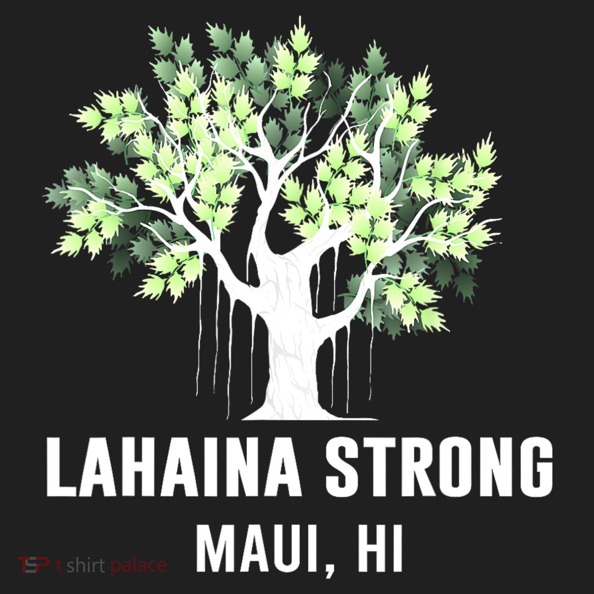 Lahaina Strong Maui Hawaii Old Banyan Tree Beanie