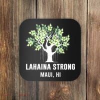 Lahaina Strong Maui Hawaii Old Banyan Tree Coaster thumb 0