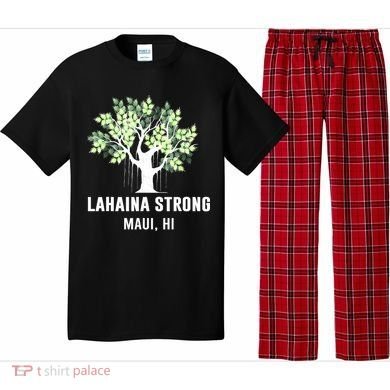 Lahaina Strong Maui Hawaii Old Banyan Tree Pajama Set