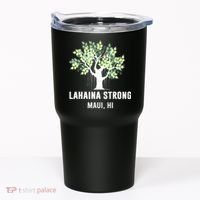 Lahaina Strong Maui Hawaii Old Banyan Tree Tumbler thumb 0