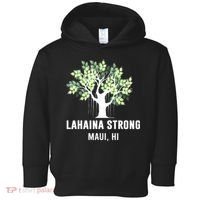 Lahaina Strong Maui Hawaii Old Banyan Tree Toddler Hoodie thumb 0