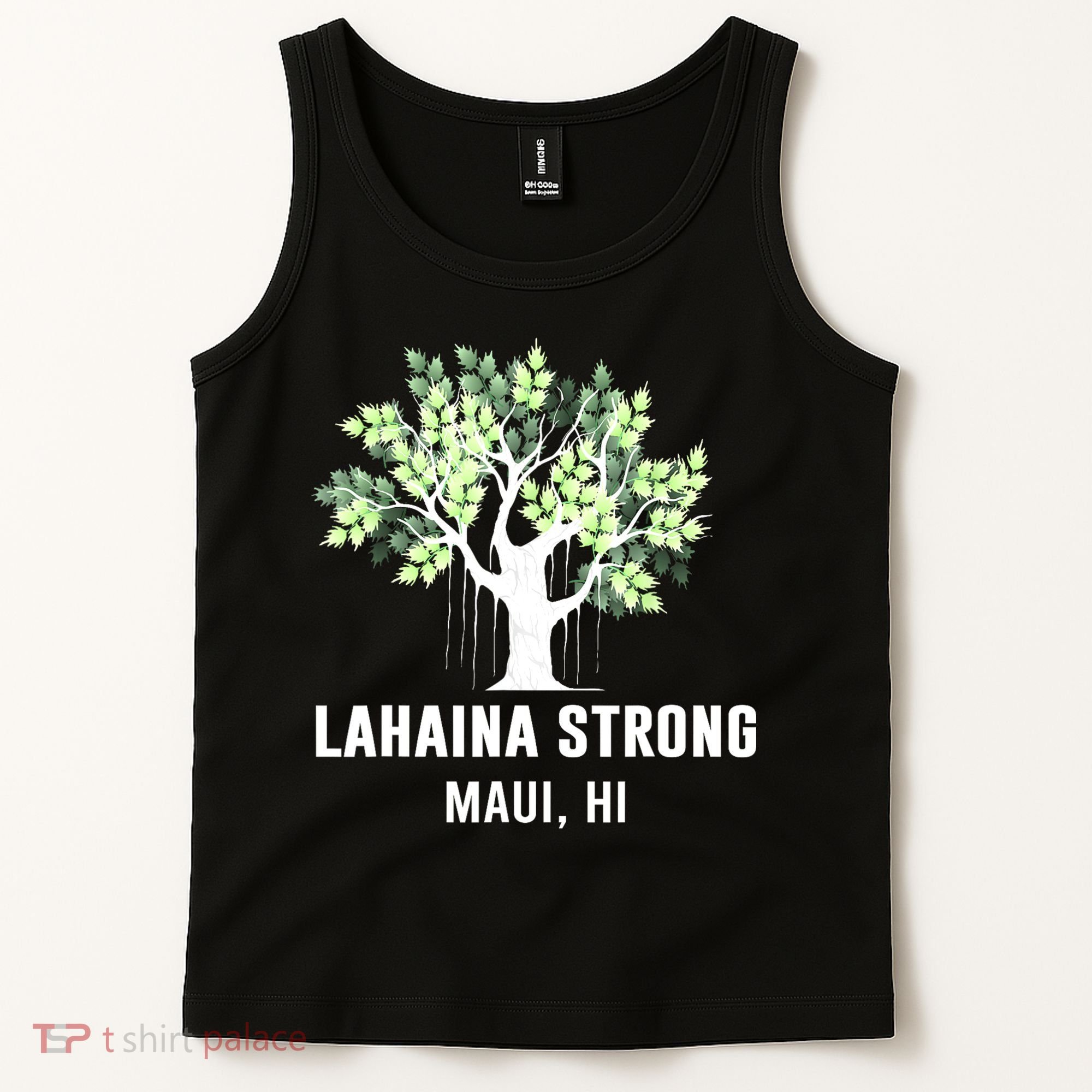 Lahaina Strong Maui Hawaii Old Banyan Tree Tank Top