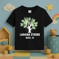 Lahaina Strong Maui Hawaii Old Banyan Tree Toddler T-Shirt thumb 3
