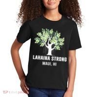 Lahaina Strong Maui Hawaii Old Banyan Tree Kids T-Shirt thumb 2