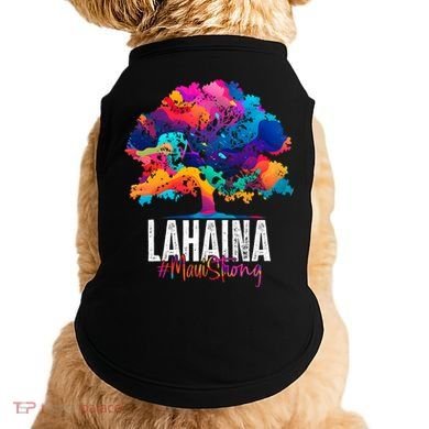 Lahaina Strong Maui Hawaii Old Banyan Tree Doggie Tank