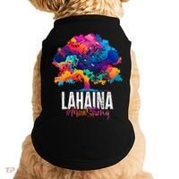 Lahaina Strong Maui Hawaii Old Banyan Tree Doggie Tank thumb 0