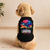 Lahaina Strong Maui Hawaii Old Banyan Tree Doggie Tank thumb 2