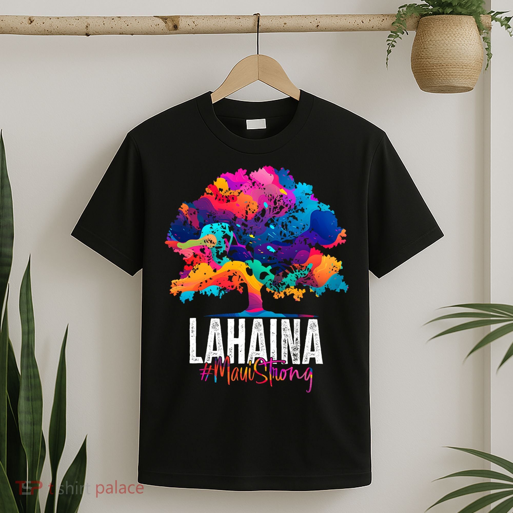 Lahaina Strong Maui Hawaii Old Banyan Tree T-Shirt