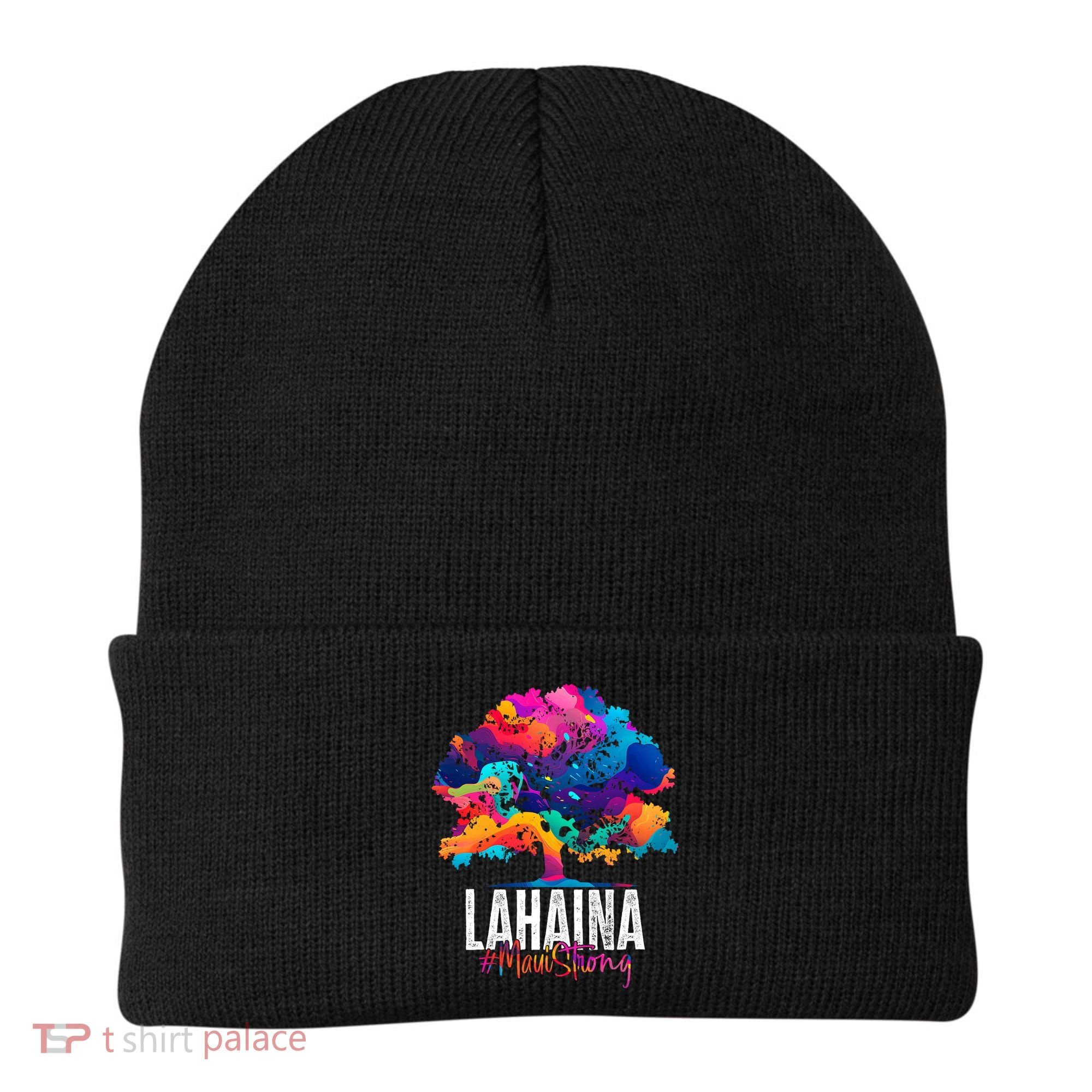 Lahaina Strong Maui Hawaii Old Banyan Tree Beanie