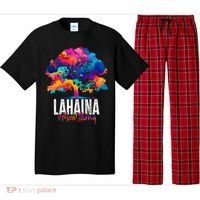 Lahaina Strong Maui Hawaii Old Banyan Tree Pajama Set thumb 0