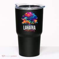 Lahaina Strong Maui Hawaii Old Banyan Tree Tumbler thumb 0
