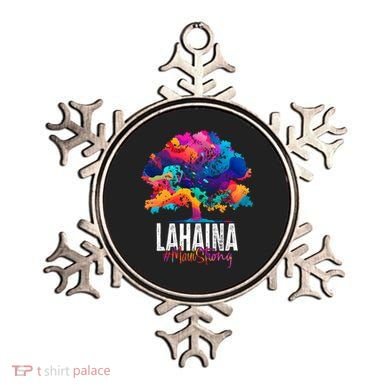 Lahaina Strong Maui Hawaii Old Banyan Tree Ornament