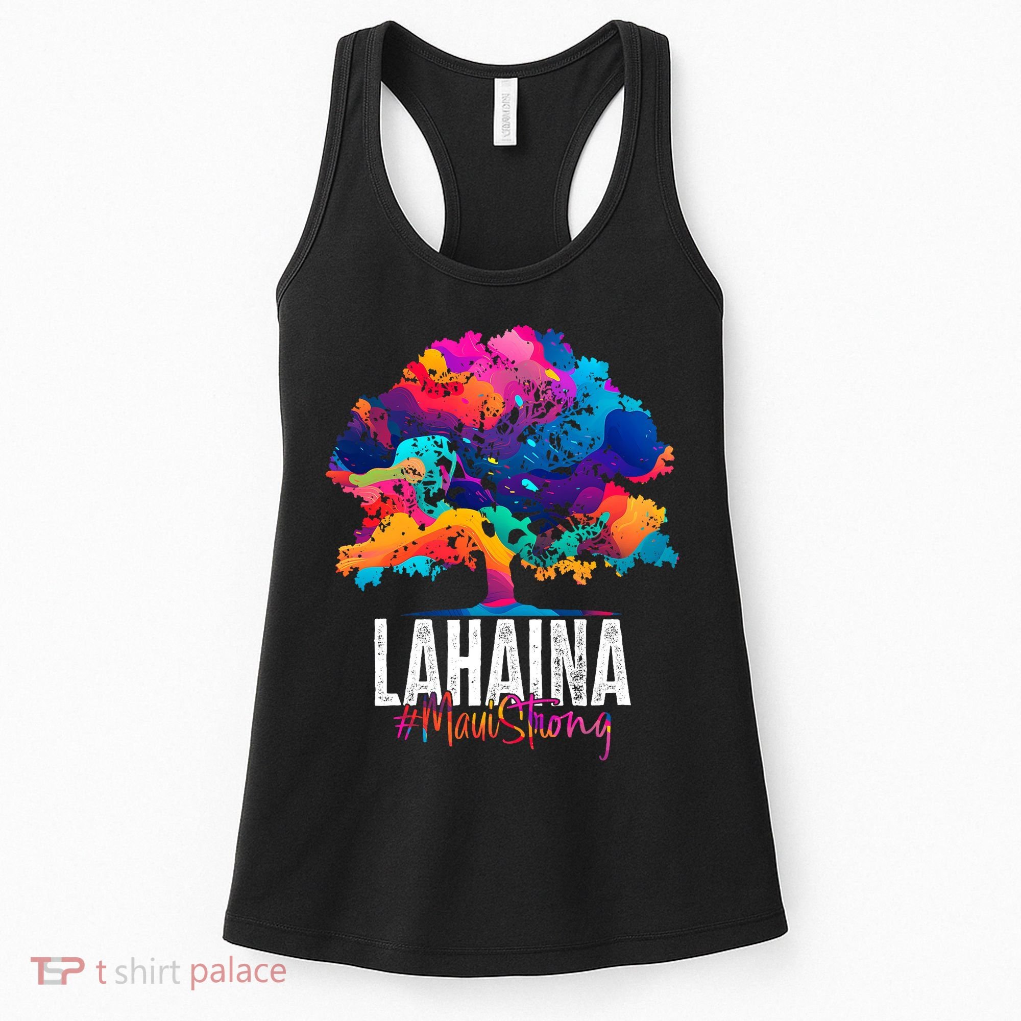 Lahaina Strong Maui Hawaii Old Banyan Tree Women's Tank Top