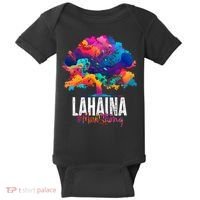 Lahaina Strong Maui Hawaii Old Banyan Tree Baby Bodysuit thumb 0