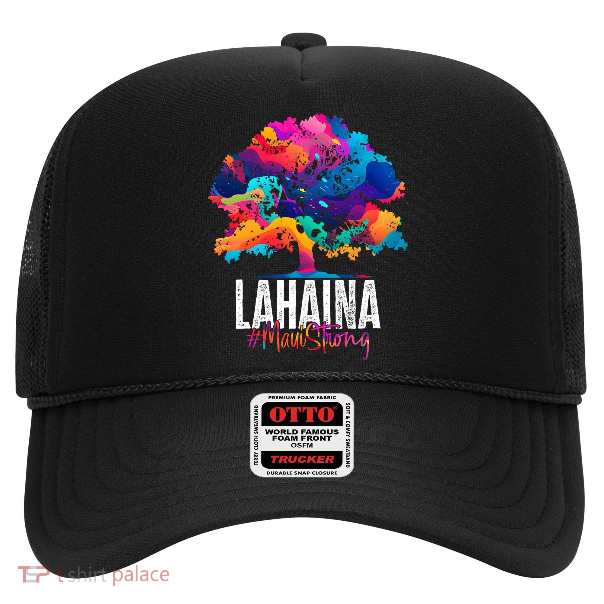 Lahaina Strong Maui Hawaii Old Banyan Tree Hat