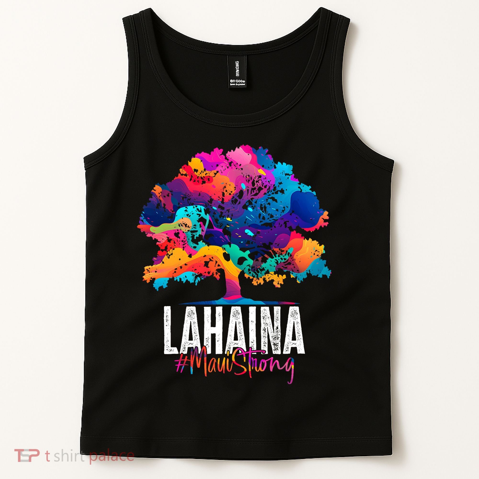 Lahaina Strong Maui Hawaii Old Banyan Tree Tank Top