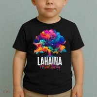 Lahaina Strong Maui Hawaii Old Banyan Tree Toddler T-Shirt thumb 2