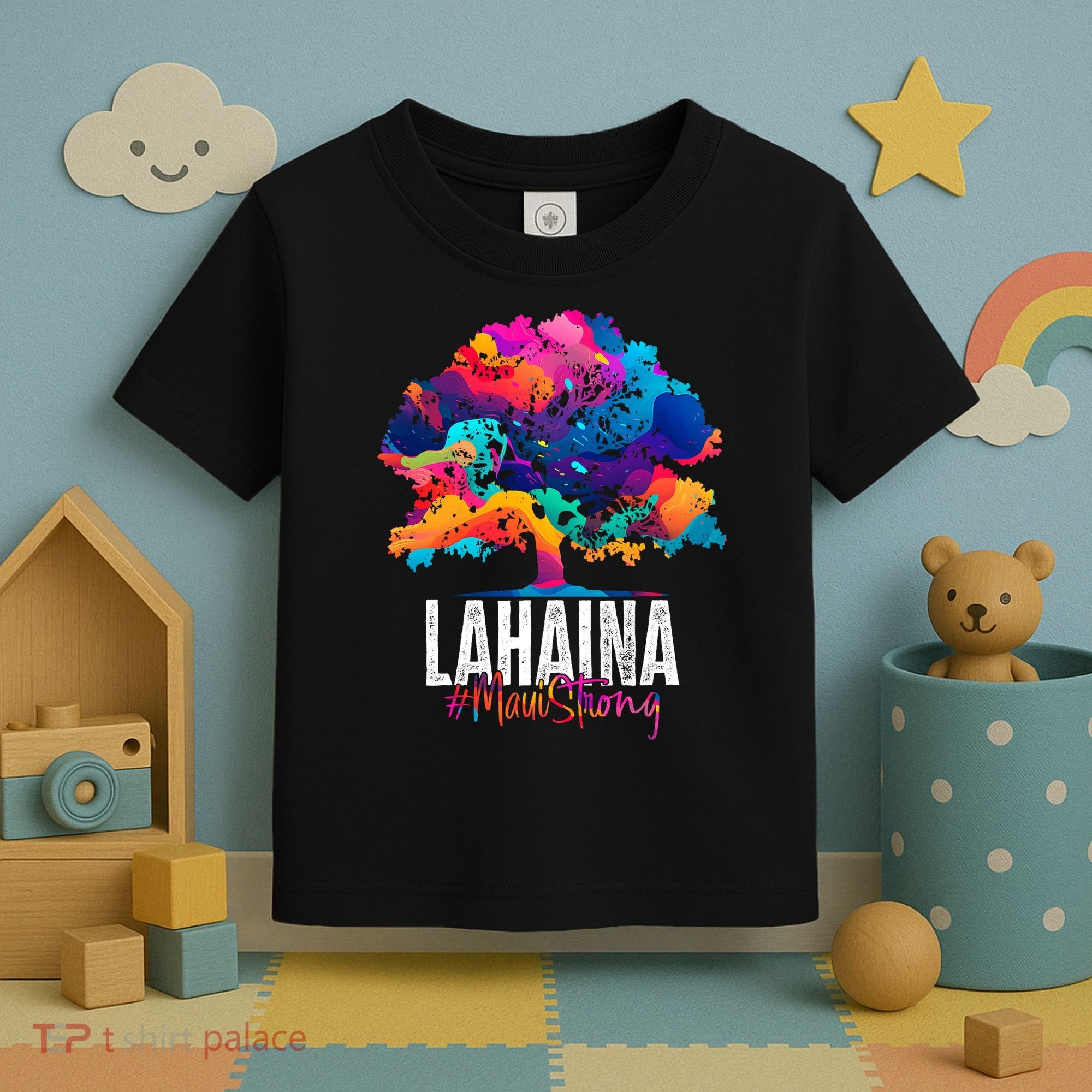 Lahaina Strong Maui Hawaii Old Banyan Tree Toddler T-Shirt