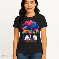 Lahaina Strong Maui Hawaii Old Banyan Tree Women's T-Shirt thumb 4