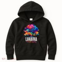 Lahaina Strong Maui Hawaii Old Banyan Tree Kids Hoodie thumb 0