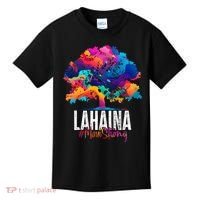 Lahaina Strong Maui Hawaii Old Banyan Tree Kids T-Shirt thumb 0