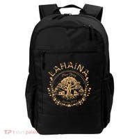 Lahaina Strong Maui Hawaii Old Banyan Tree saving squad Backpack thumb 0