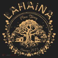 Lahaina Strong Maui Hawaii Old Banyan Tree saving squad Golf Towel thumb 3