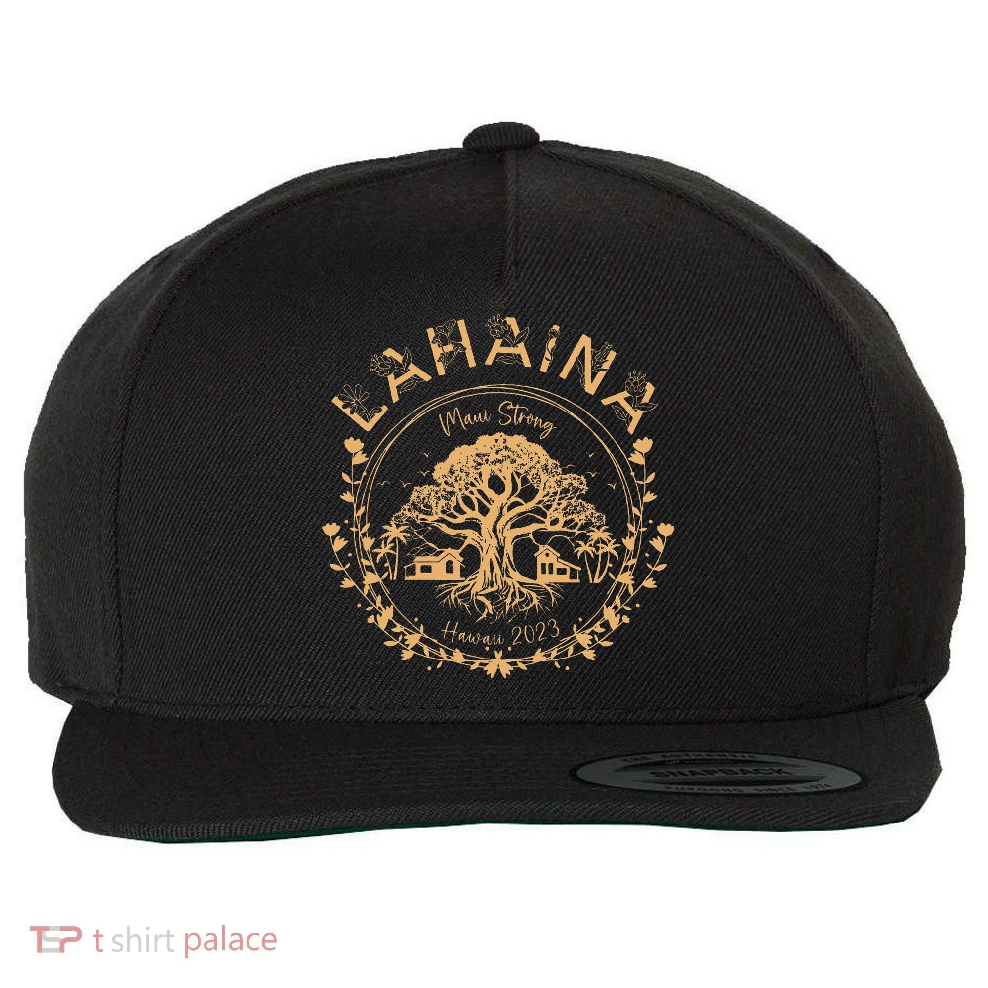 Lahaina Strong Maui Hawaii Old Banyan Tree saving squad Wool Snapback Cap