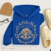 Lahaina Strong Maui Hawaii Old Banyan Tree saving squad Hoodie thumb 4