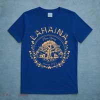 Lahaina Strong Maui Hawaii Old Banyan Tree saving squad T-Shirt thumb 5