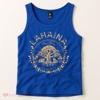 Lahaina Strong Maui Hawaii Old Banyan Tree saving squad Tank Top thumb 2