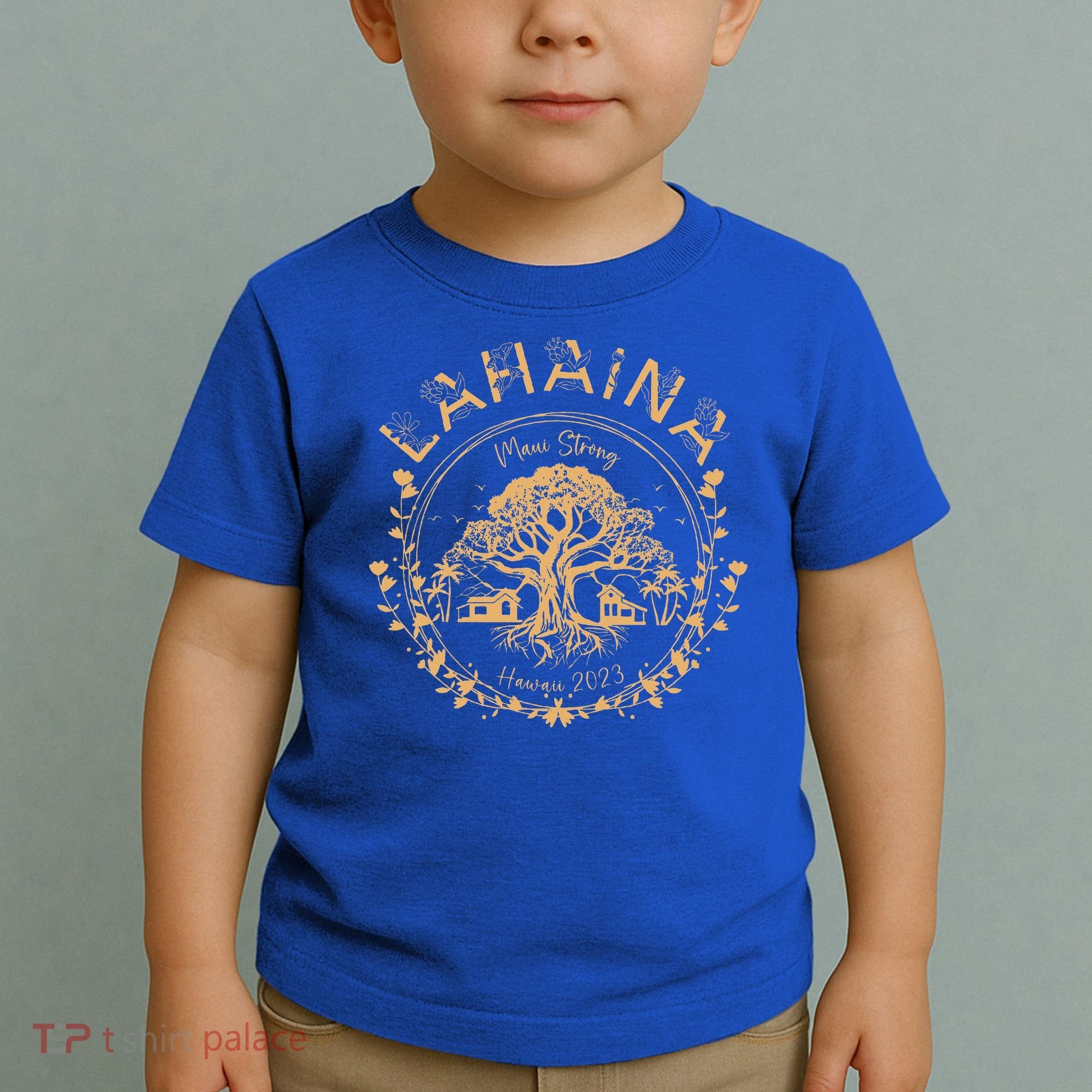 Lahaina Strong Maui Hawaii Old Banyan Tree saving squad Toddler T-Shirt