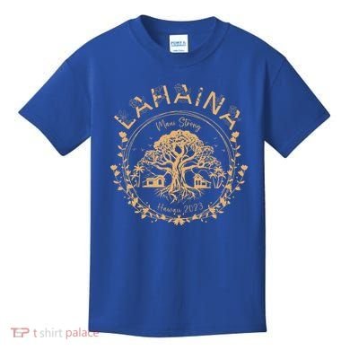 Lahaina Strong Maui Hawaii Old Banyan Tree saving squad Kids T-Shirt