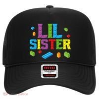 Lil Sister Master Builder Building Bricks Blocks Family Set Hat thumb 0