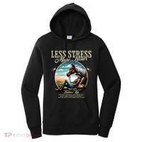 Less Stress More Relax Cowgirl Women's Hoodie thumb 0