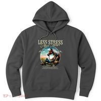 Less Stress More Relax Cowgirl Hoodie thumb 0