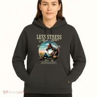Less Stress More Relax Cowgirl Hoodie thumb 5