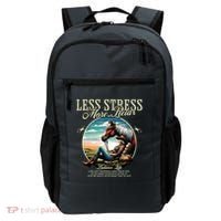 Less Stress More Relax Cowgirl Backpack thumb 0