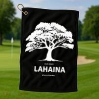 Lahaina Support Maui Strong Hawaii Golf Towel thumb 1