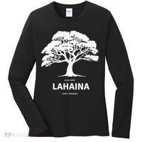 Lahaina Support Maui Strong Hawaii Women's Long Sleeve Shirt thumb 0