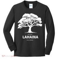 Lahaina Support Maui Strong Hawaii Kids Long Sleeve Shirt thumb 0