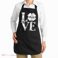 Love Shamrock Math Teacher St Patricks Day Apron thumb 2