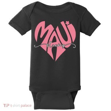 Love Support Maui Strong Baby Bodysuit