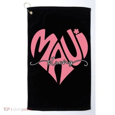 Love Support Maui Strong Golf Towel
