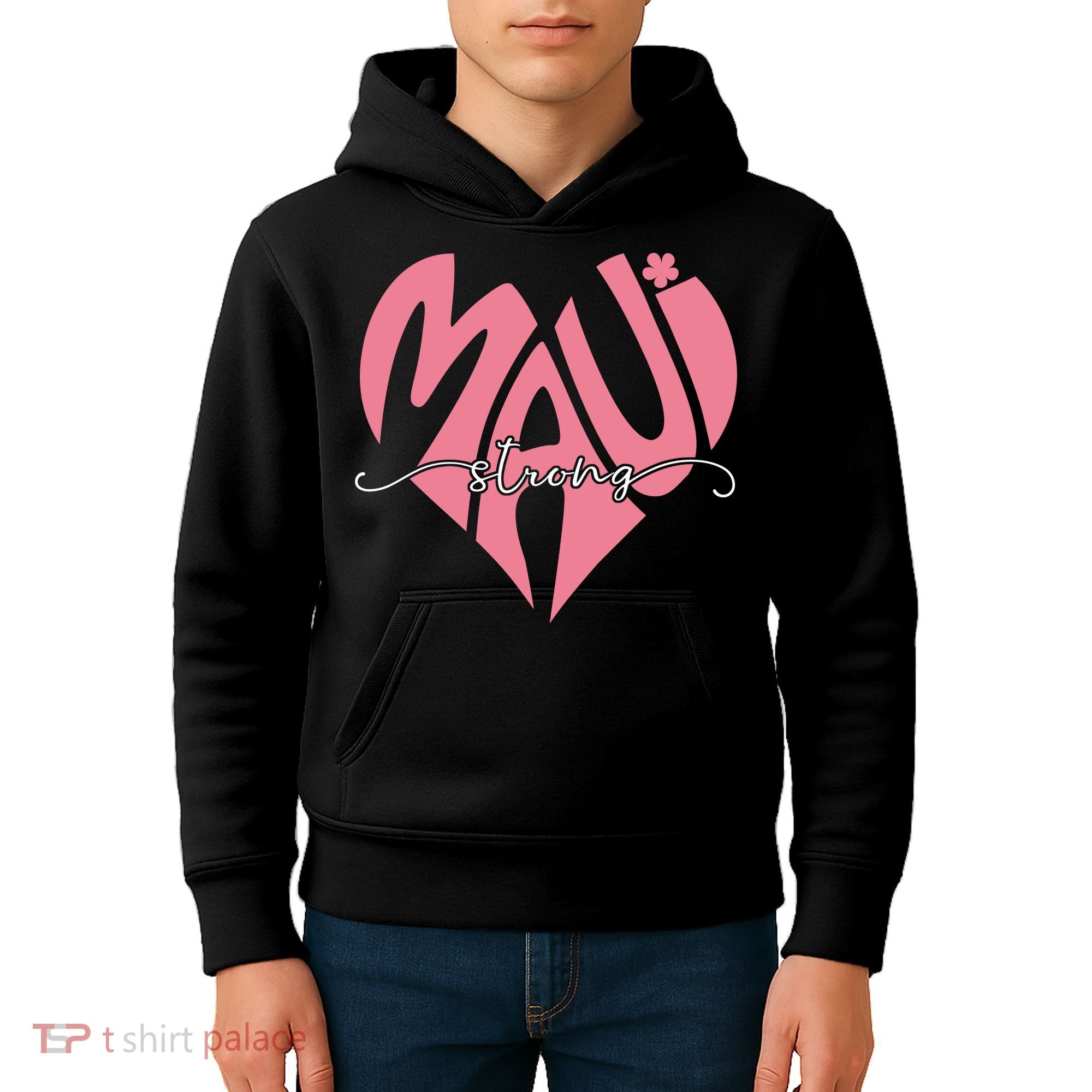 Love Support Maui Strong Kids Hoodie